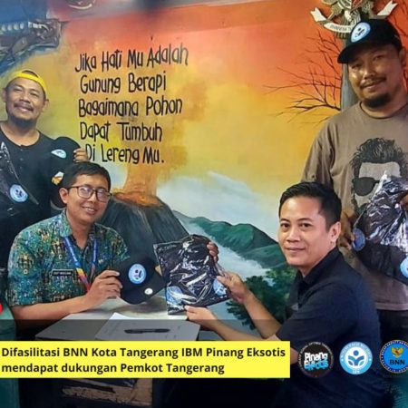 Difasilitasi BNN Kota Tangerang IBM Pinang Eksotis mendapat dukungan Pemkot Tangerang